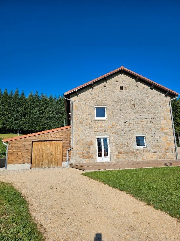 Maison en pierre avec terrain