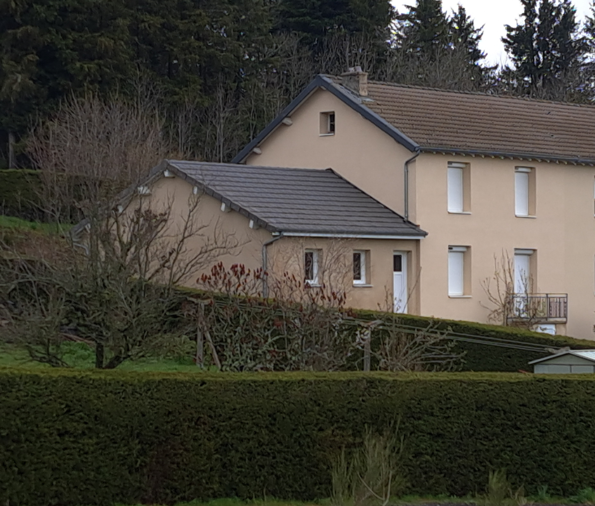 Mazet saint voy maison rénovée vue ouverte