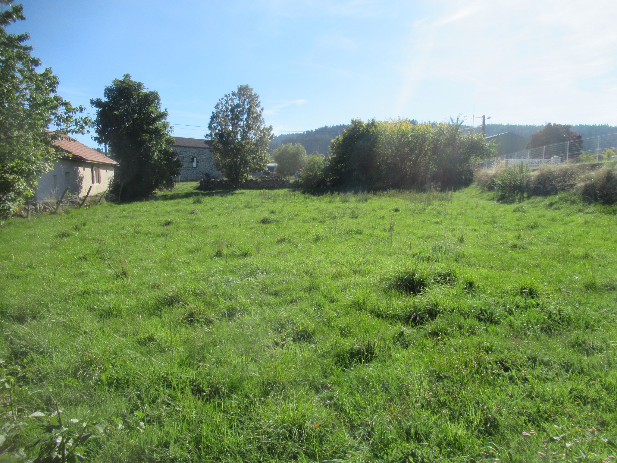 Terrain constructible de 1100 m2