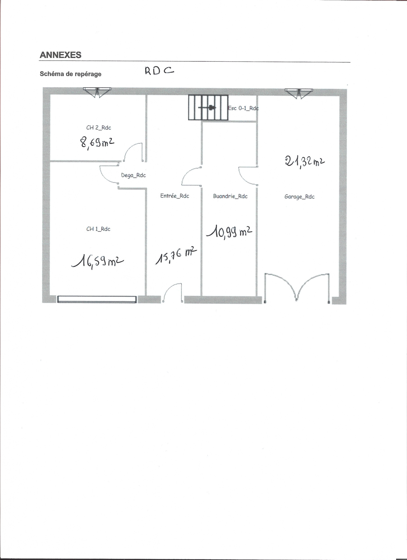Villa Tence sur 611 m2 de terrain en partie rénovée