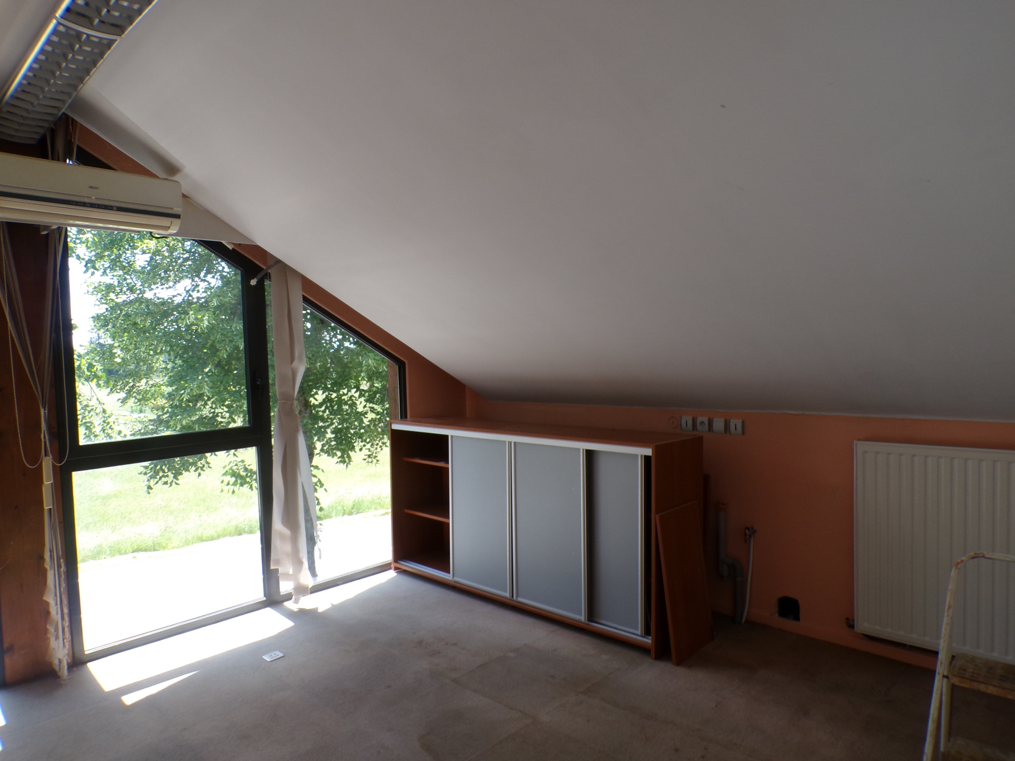 Maison ossature bois avec espace professionnel