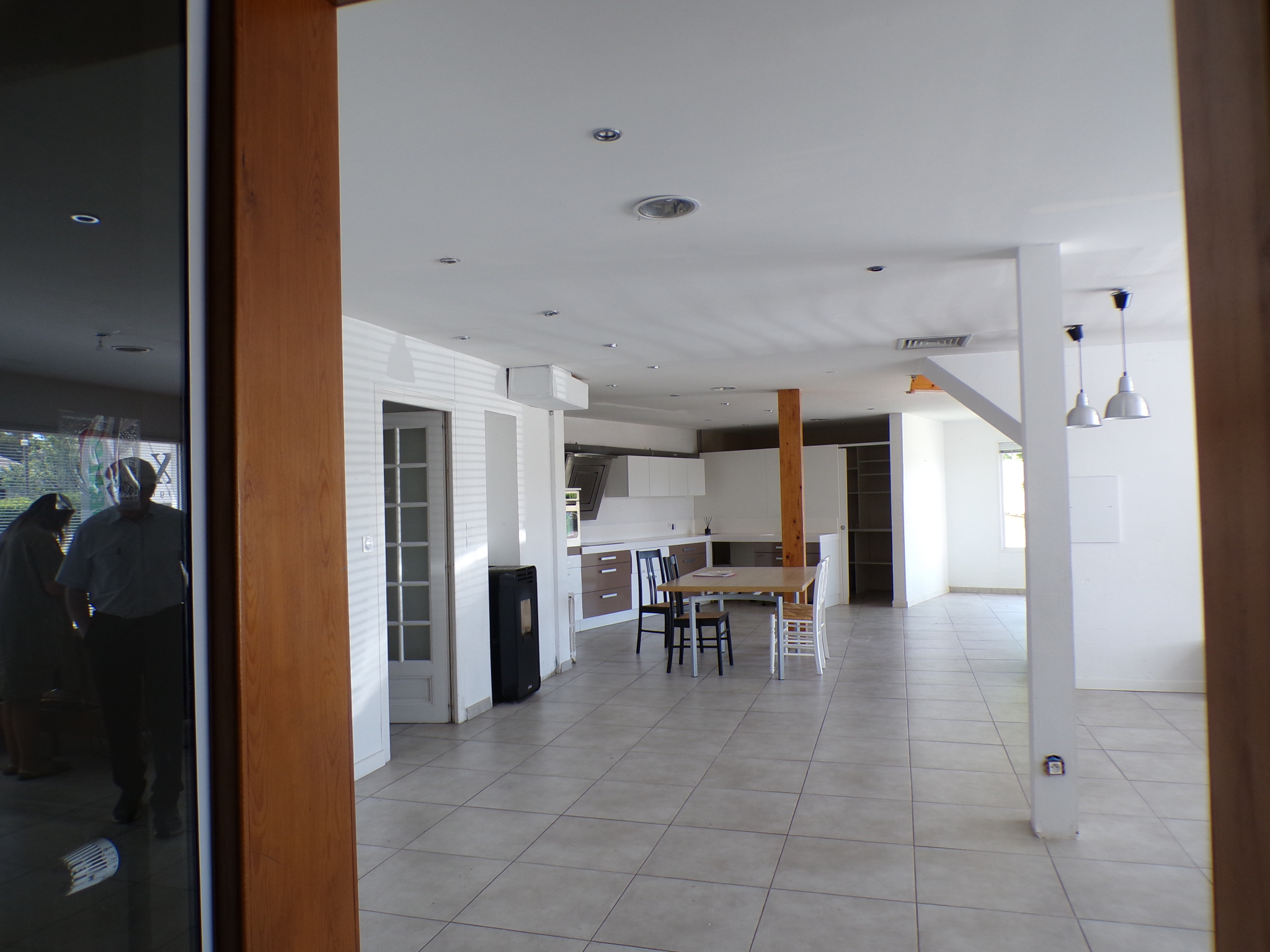 Maison ossature bois avec espace professionnel