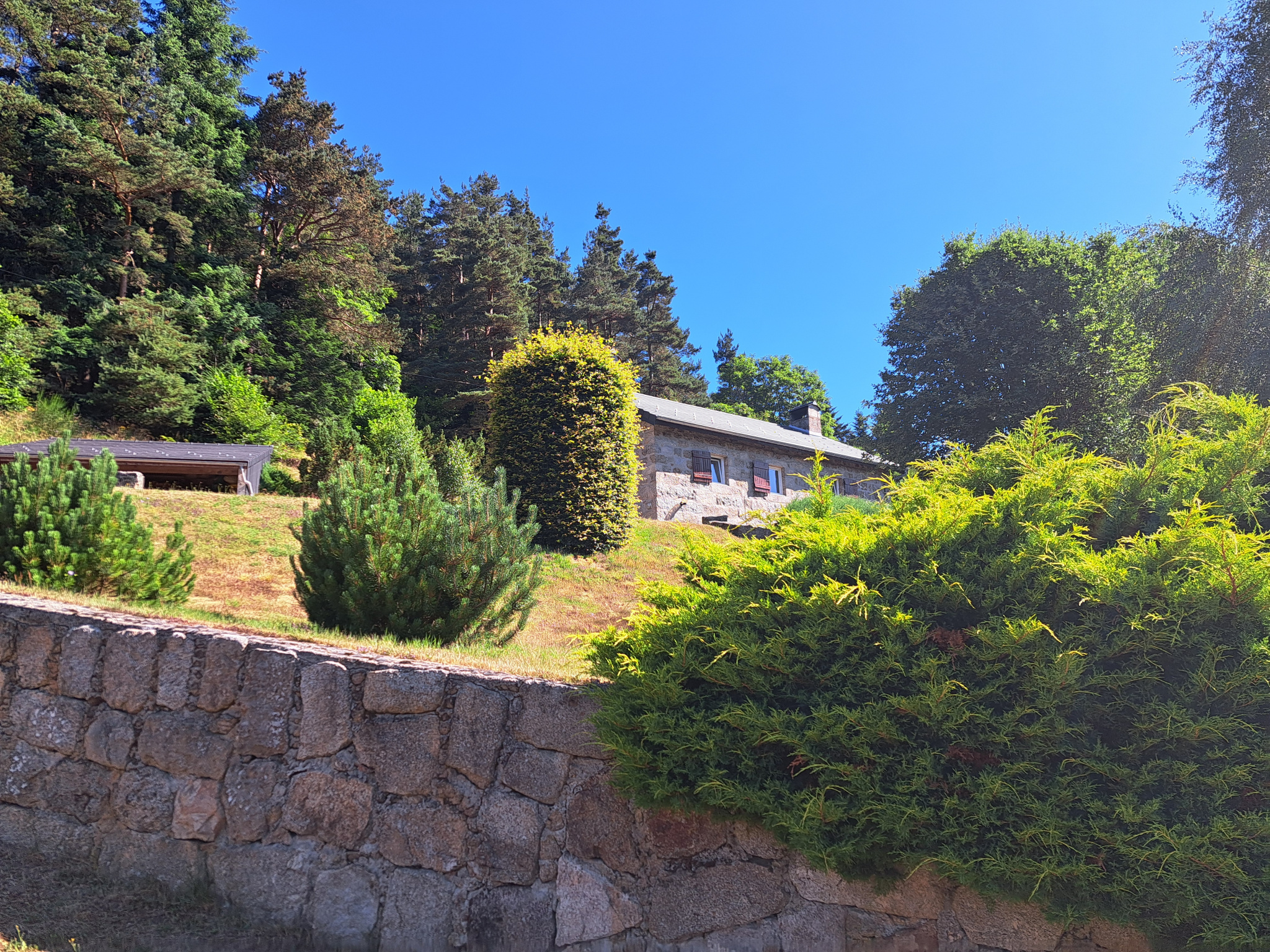 Vue exceptionnelle entre le Chambon sur LIgnon et le Mazet Saint Voy