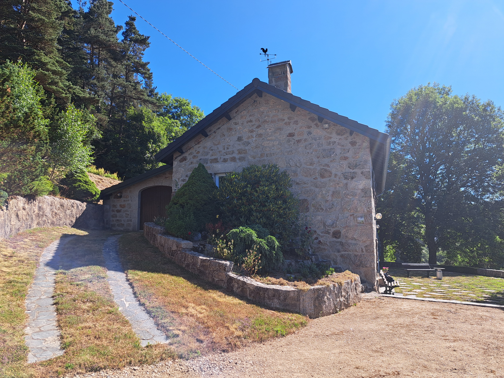 Vue exceptionnelle entre le Chambon sur LIgnon et le Mazet Saint Voy