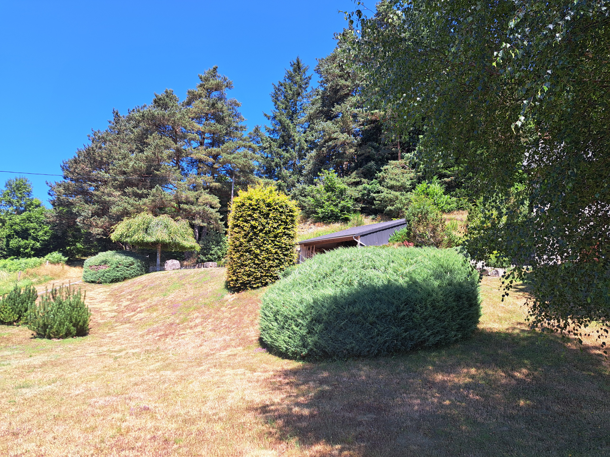 Vue exceptionnelle entre le Chambon sur LIgnon et le Mazet Saint Voy