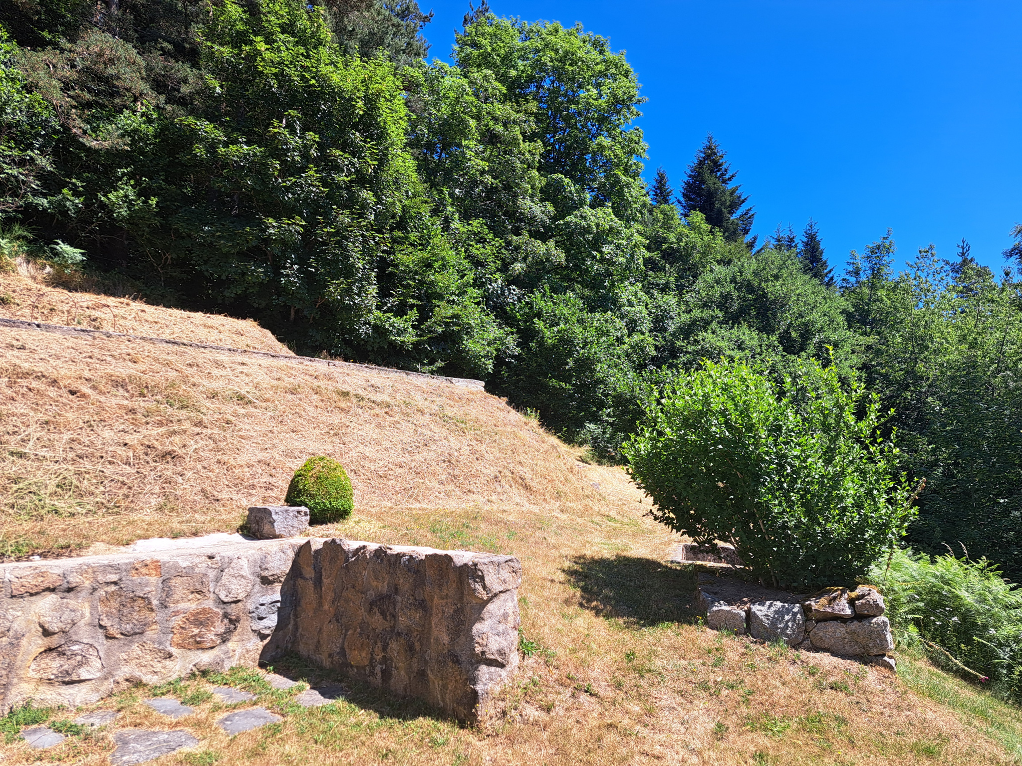 Vue exceptionnelle entre le Chambon sur LIgnon et le Mazet Saint Voy