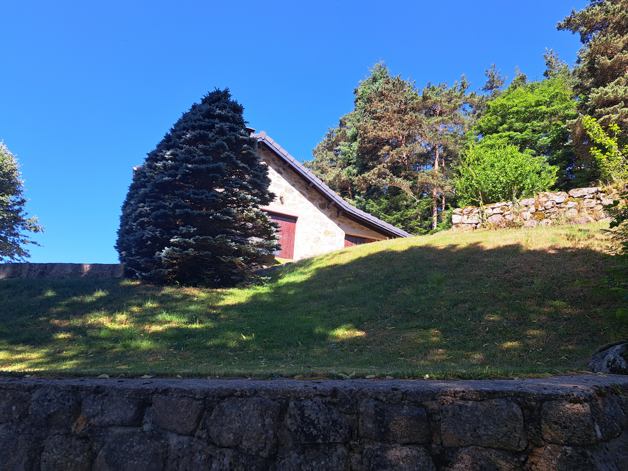 Vue exceptionnelle entre le Chambon sur LIgnon et le Mazet Saint Voy