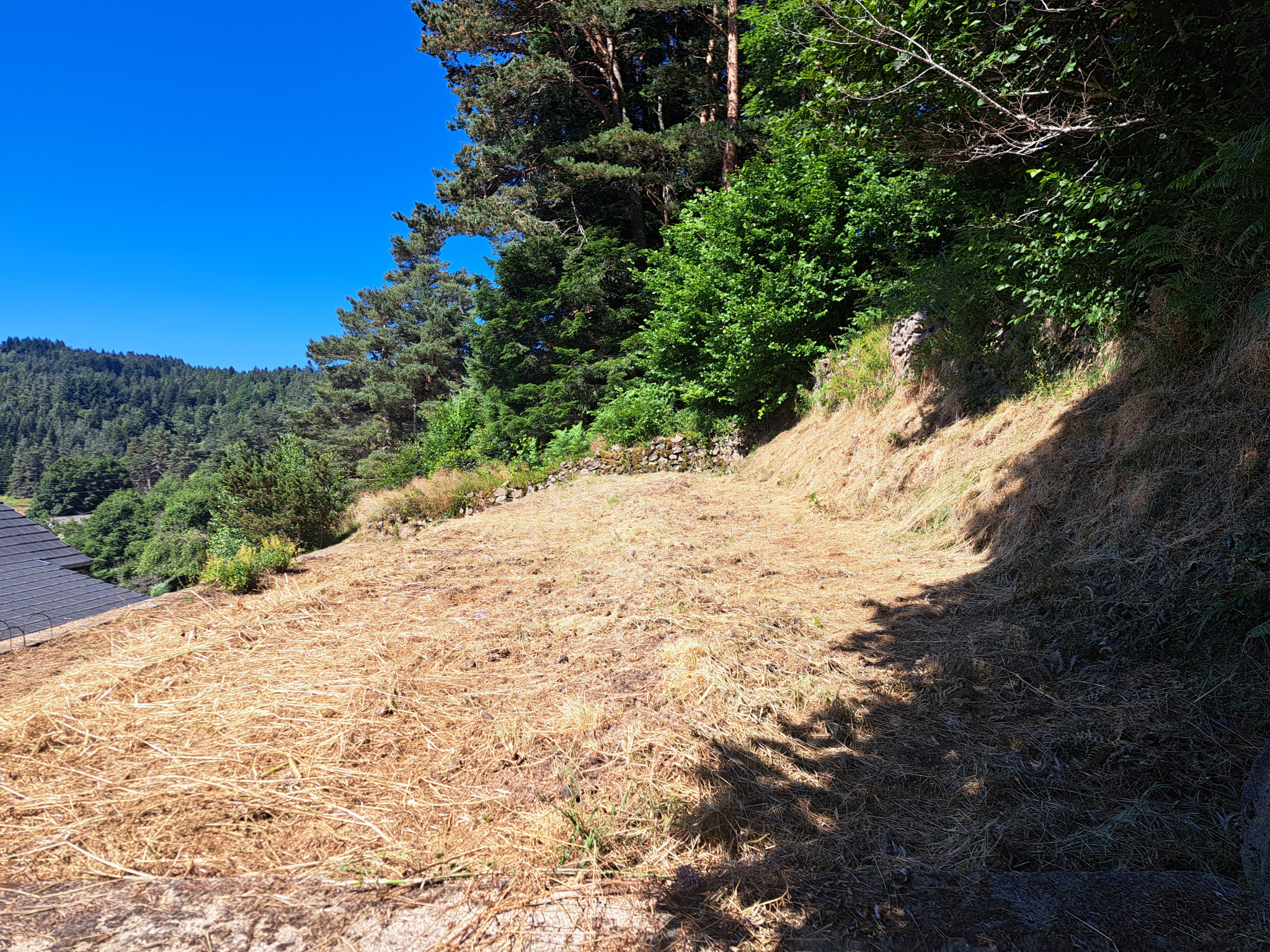 Vue exceptionnelle entre le Chambon sur LIgnon et le Mazet Saint Voy