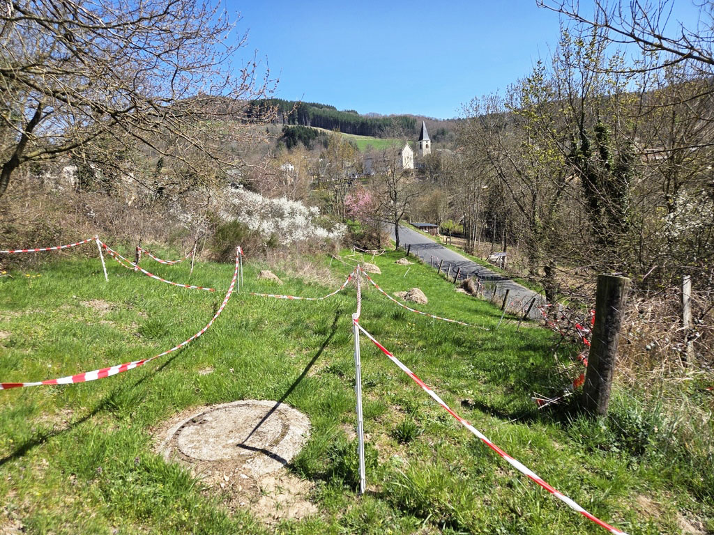 Terrain constructible à St Hostien