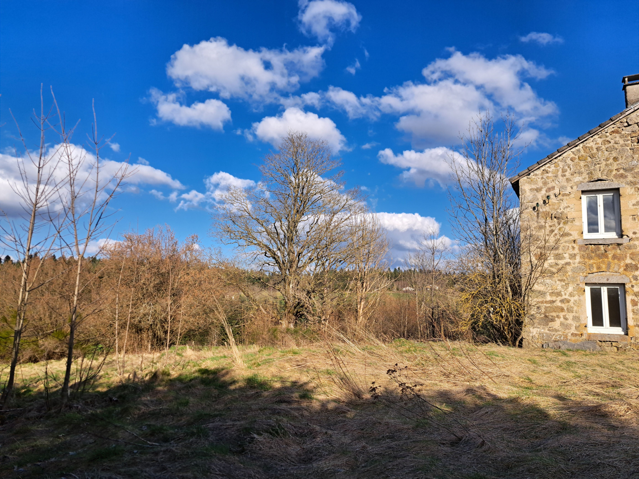 TENCE FERME EN PIERRE A RENOVER TERRAIN 2464 m2