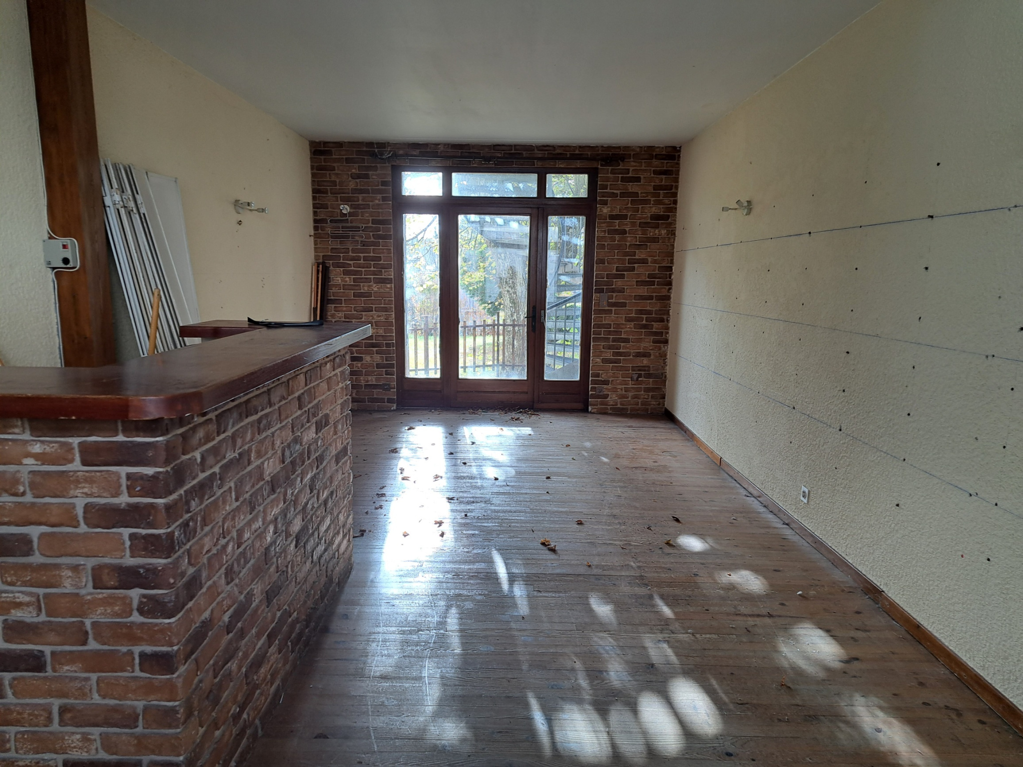 Maison mitoyenne avec jardin centre ville