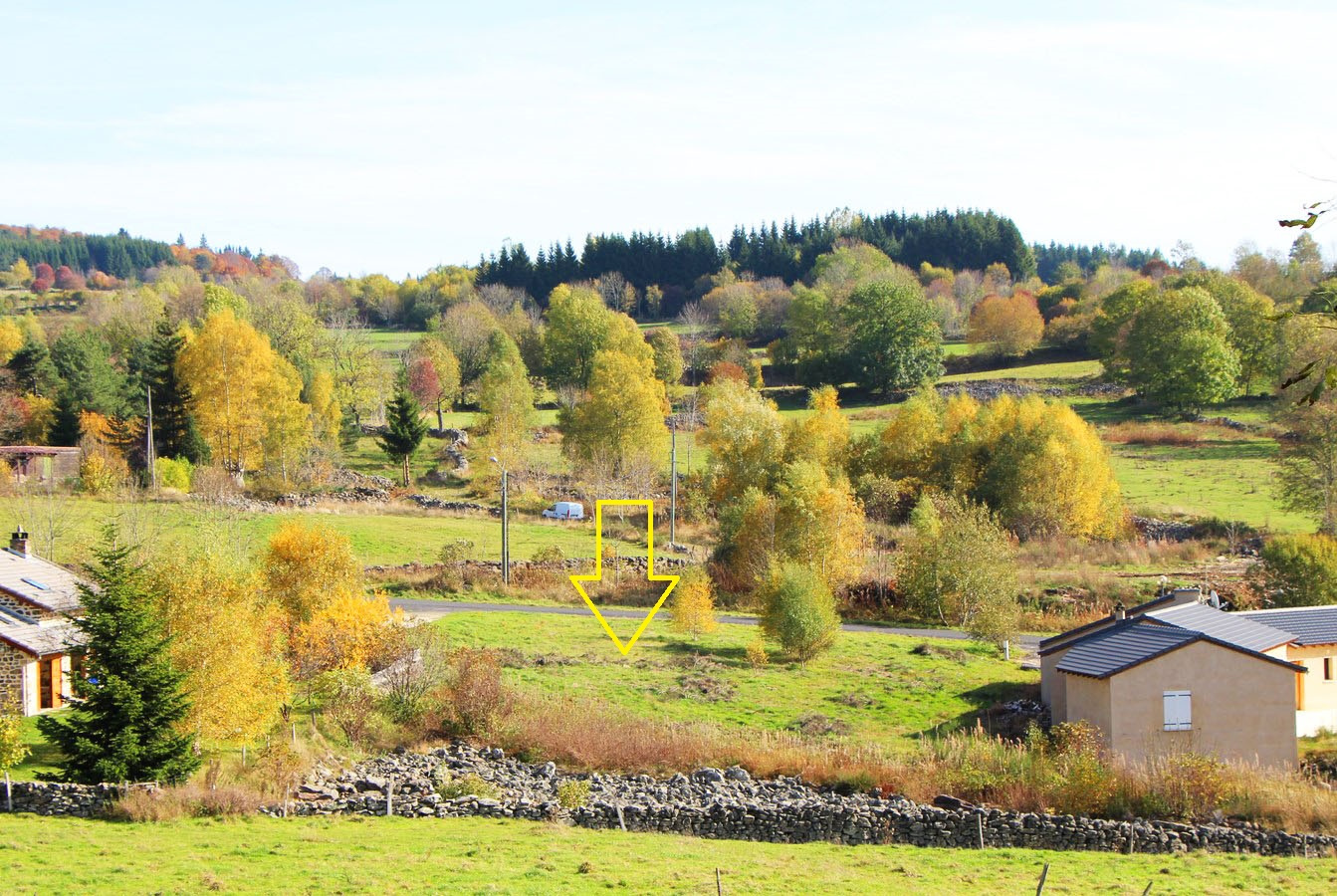 Terrain constructible à Champclause