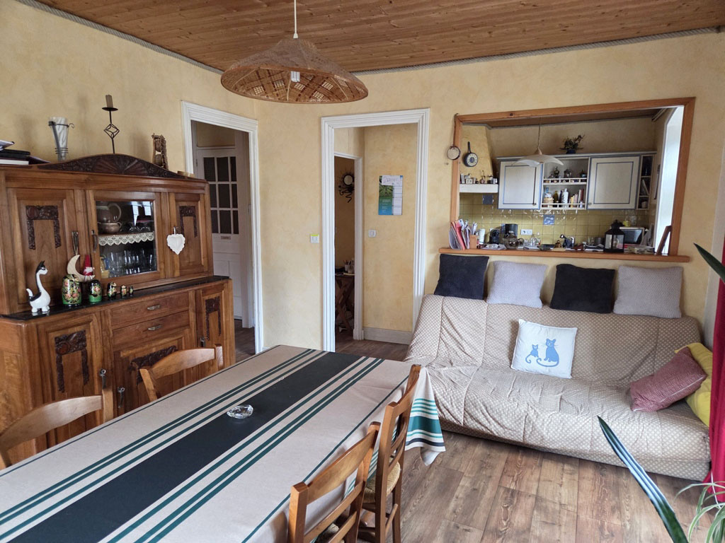 Maison de village sur jardin