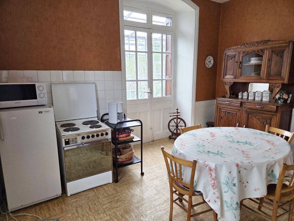 Maison de village sur jardin