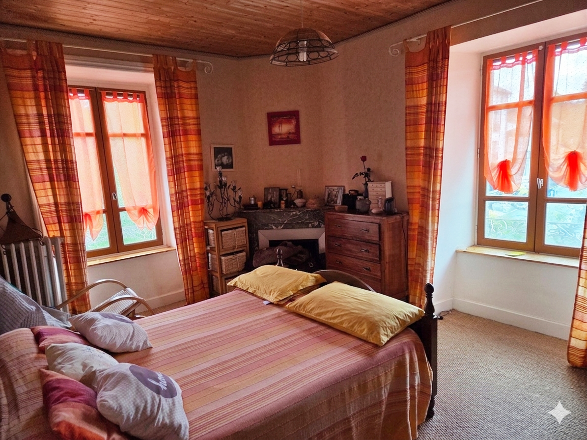 Maison de village sur jardin