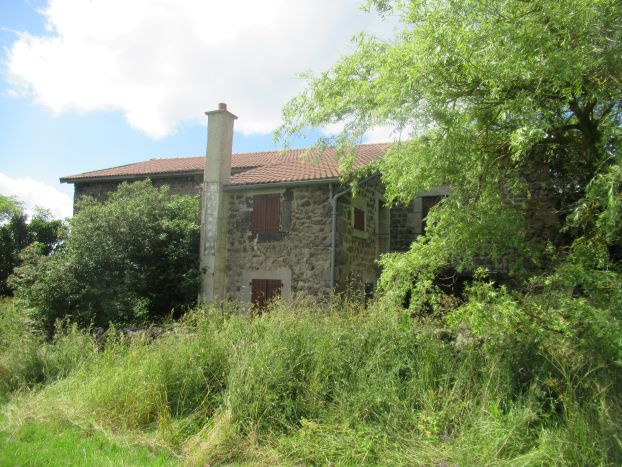 Ancienne ferme avec toiture en bon état