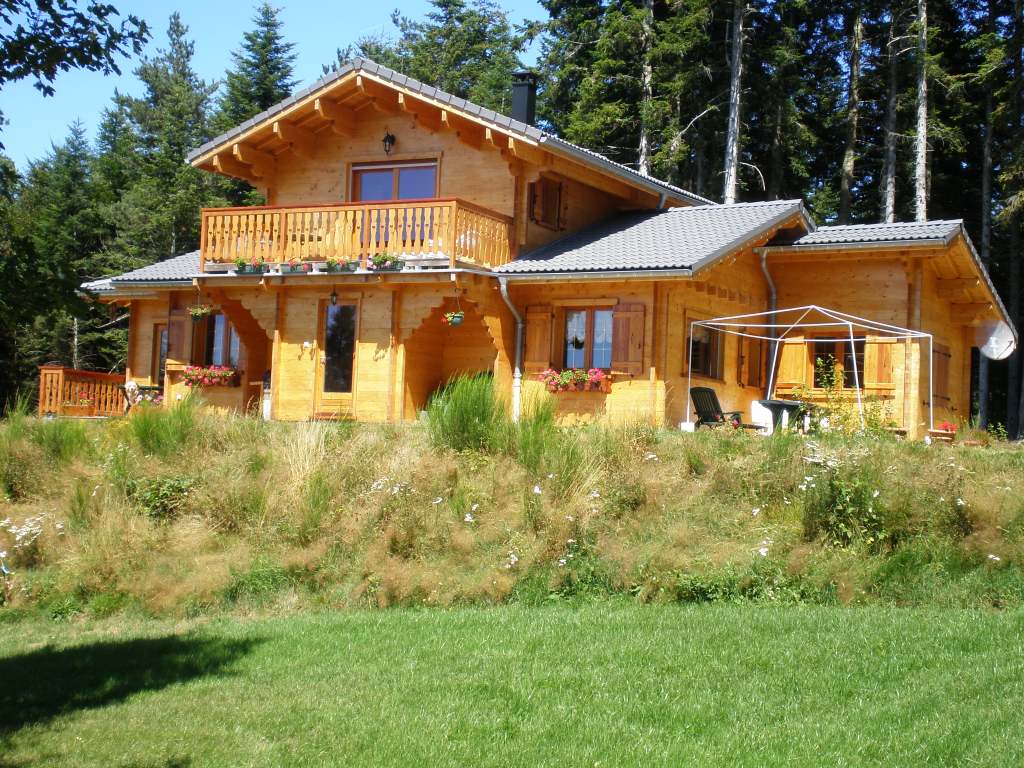 Magnifique Chalet en madrier sur 7259 m2 de terrain