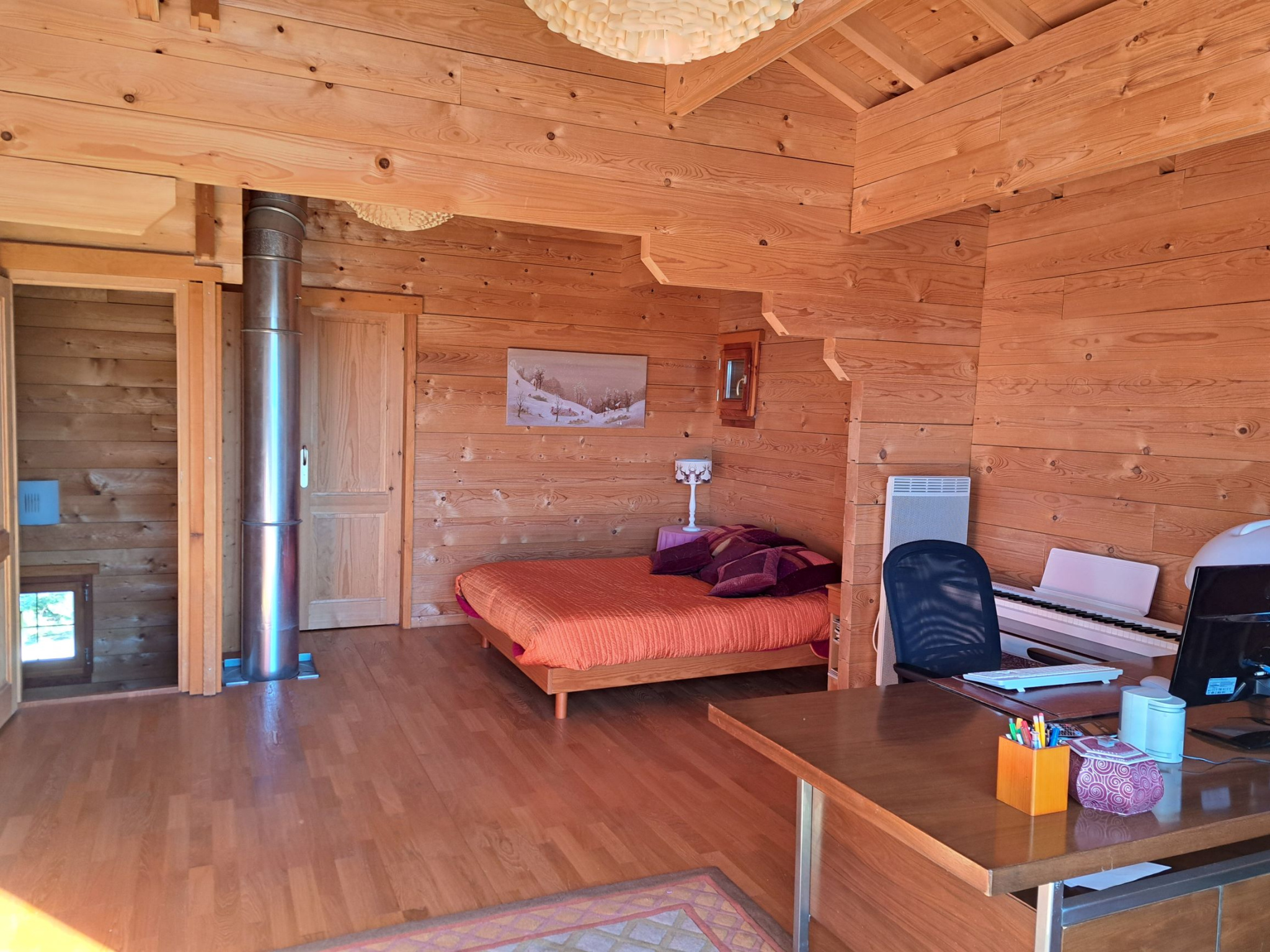 Magnifique Chalet en madrier sur 7259 m2 de terrain