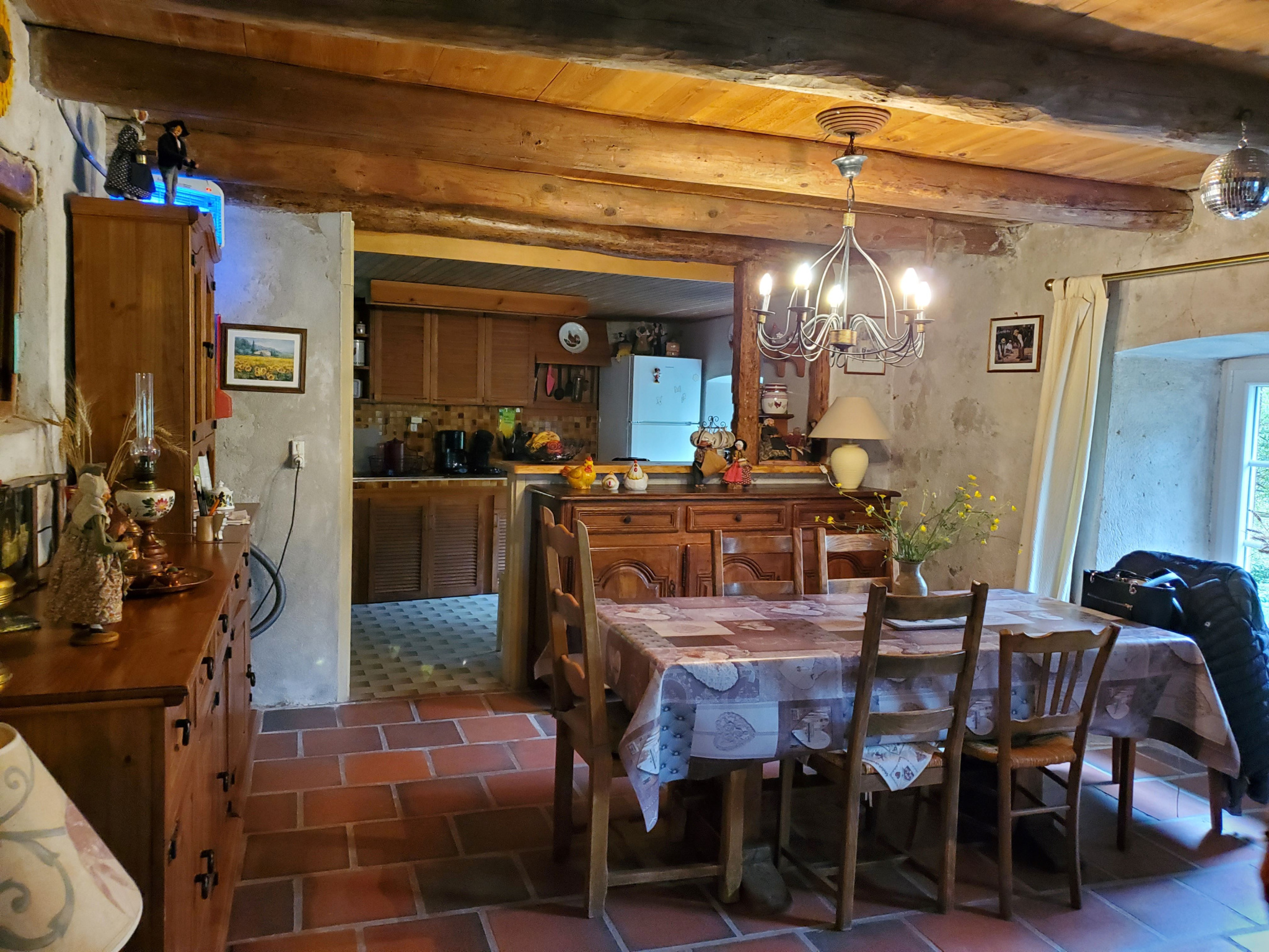Ferme restaurée avec terrain attenant