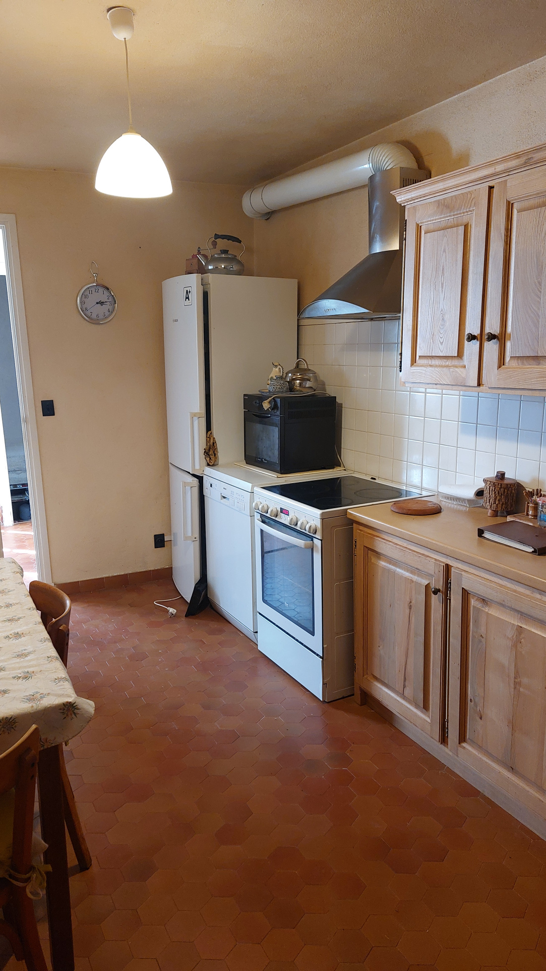 Maison en pierre avec grand terrain