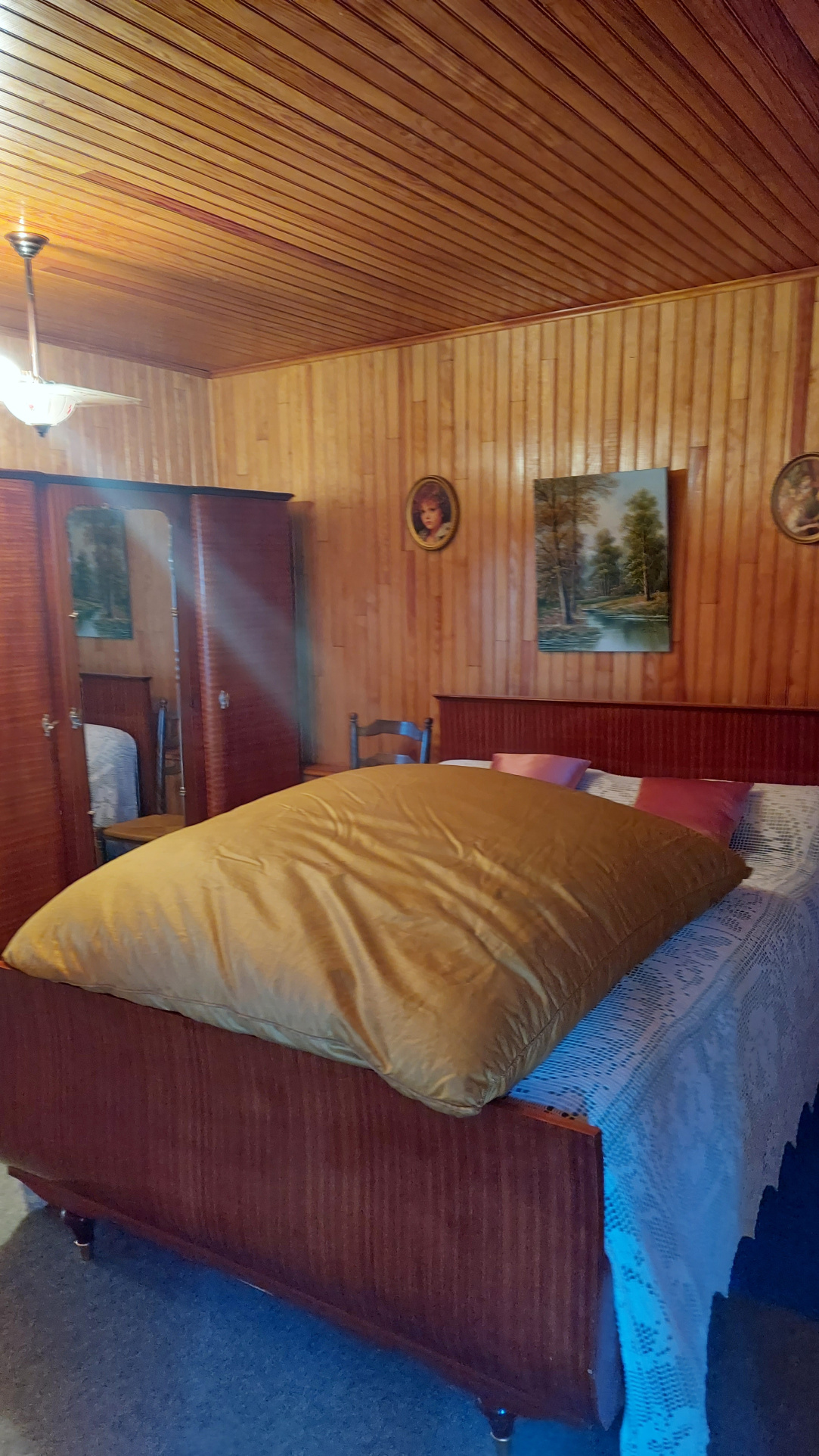 Maison en pierre avec grand terrain