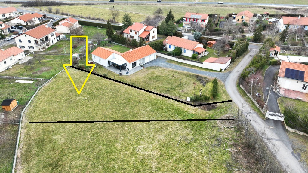Joli terrain à bâtir de 1018 m2