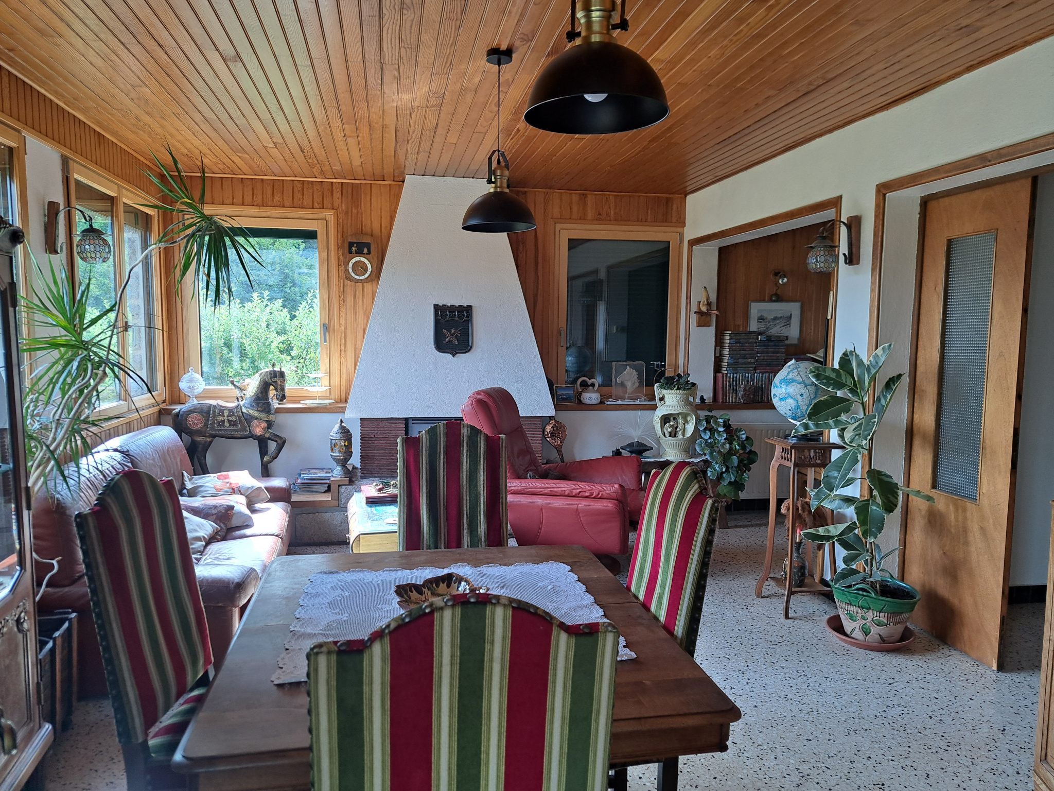 Chambon sur Lignon maison d'habitation sur 1860 m2 de terrain vue Mezenc